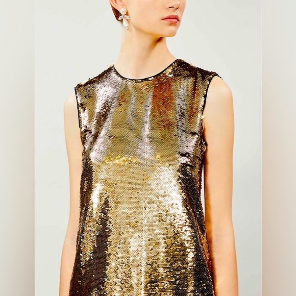 Maje Sequin Slip On Dress - Picture 3 of 13
